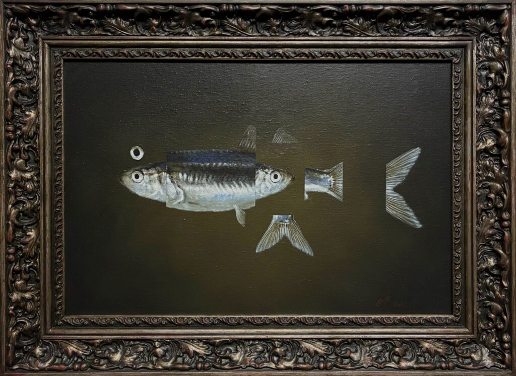 Akrüülmaal, “Sekkumine” vol.4 (“Balti sushi”)